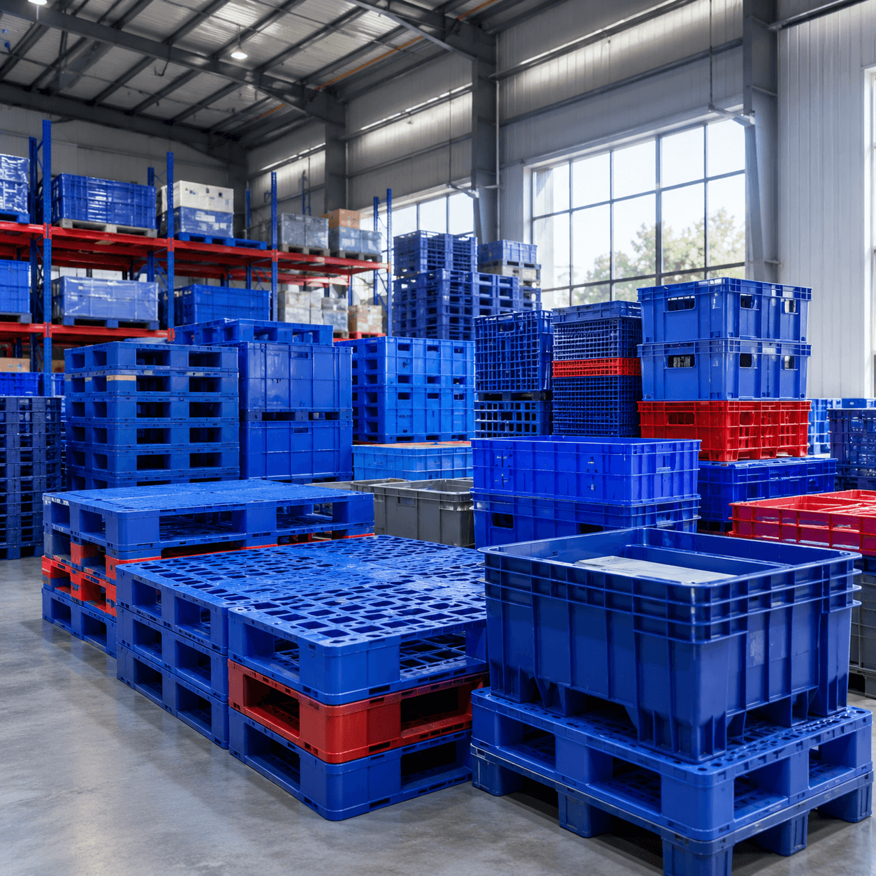 Kho hàng sẵn sàng - Minh Đức Plastic