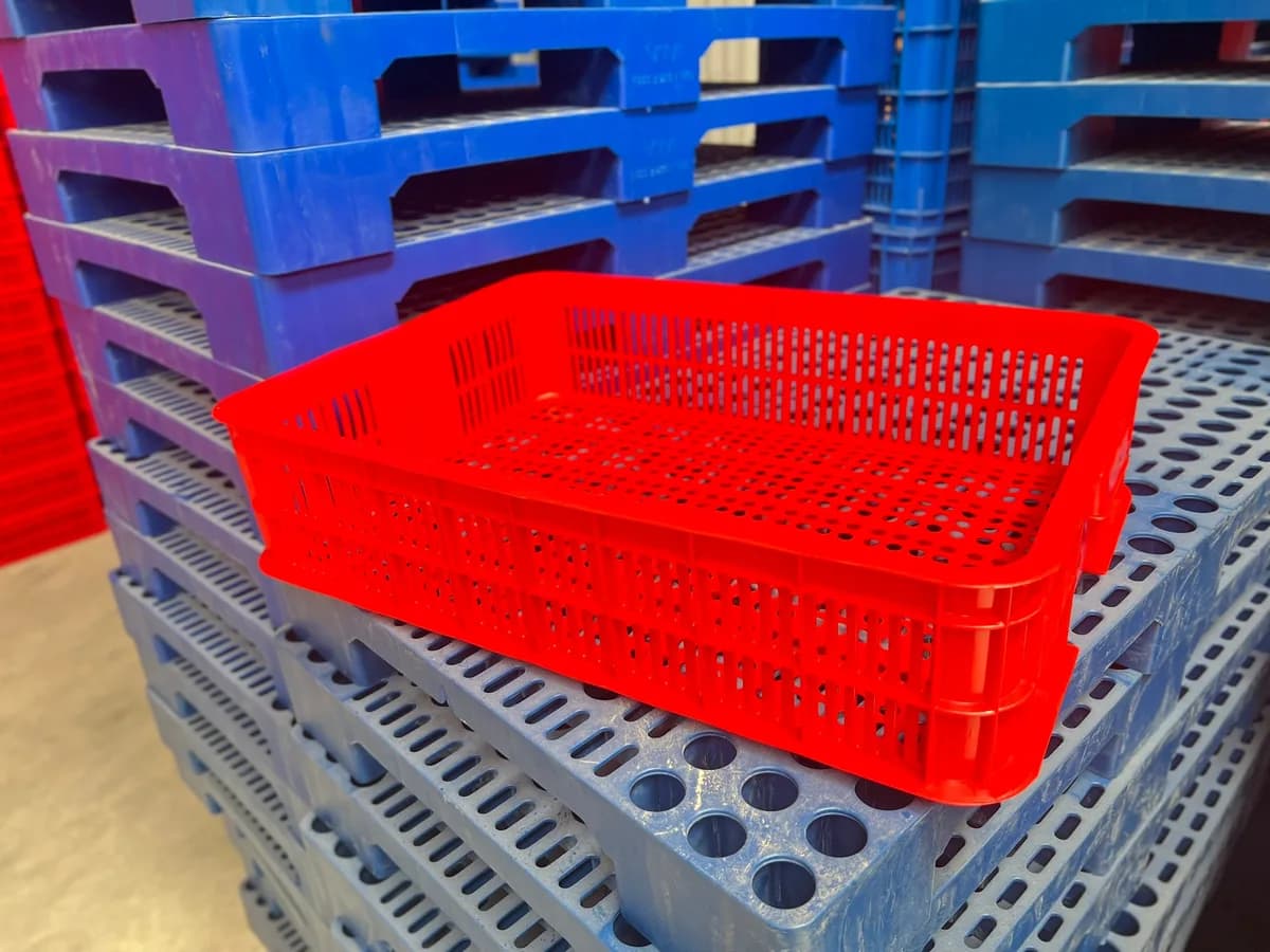 Sóng nhựa hở (Rổ 1T5), Sóng Nhựa | Minh Đức Plastic