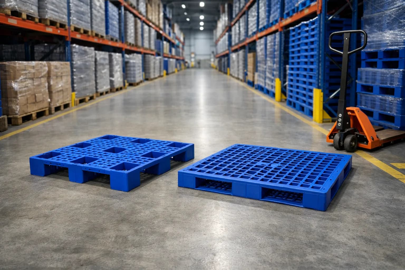Pallet nhựa chuỗi cung ứng hiện đại: vai trò và cách chọn