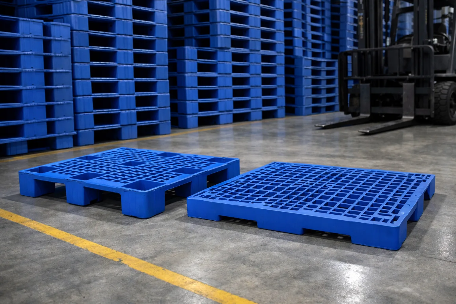 Dự án cung ứng pallet nhựa cho kho logistics
