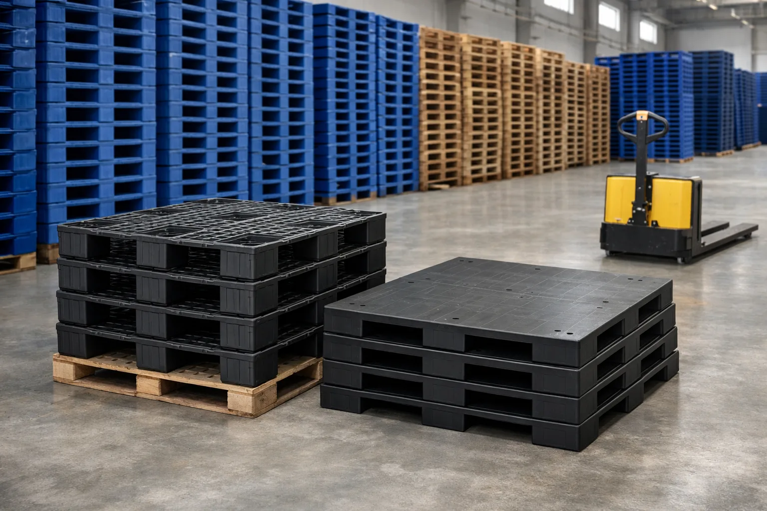 Ứng dụng pallet nhựa tại trung tâm logistics Bắc Ninh
