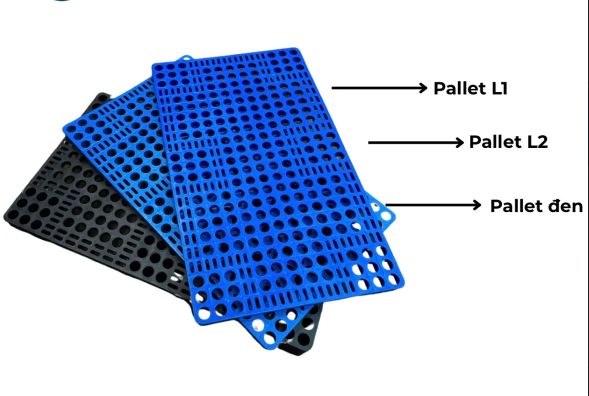 Phân loại và thông số kỹ thuật của pallet lót sàn loại không chân
