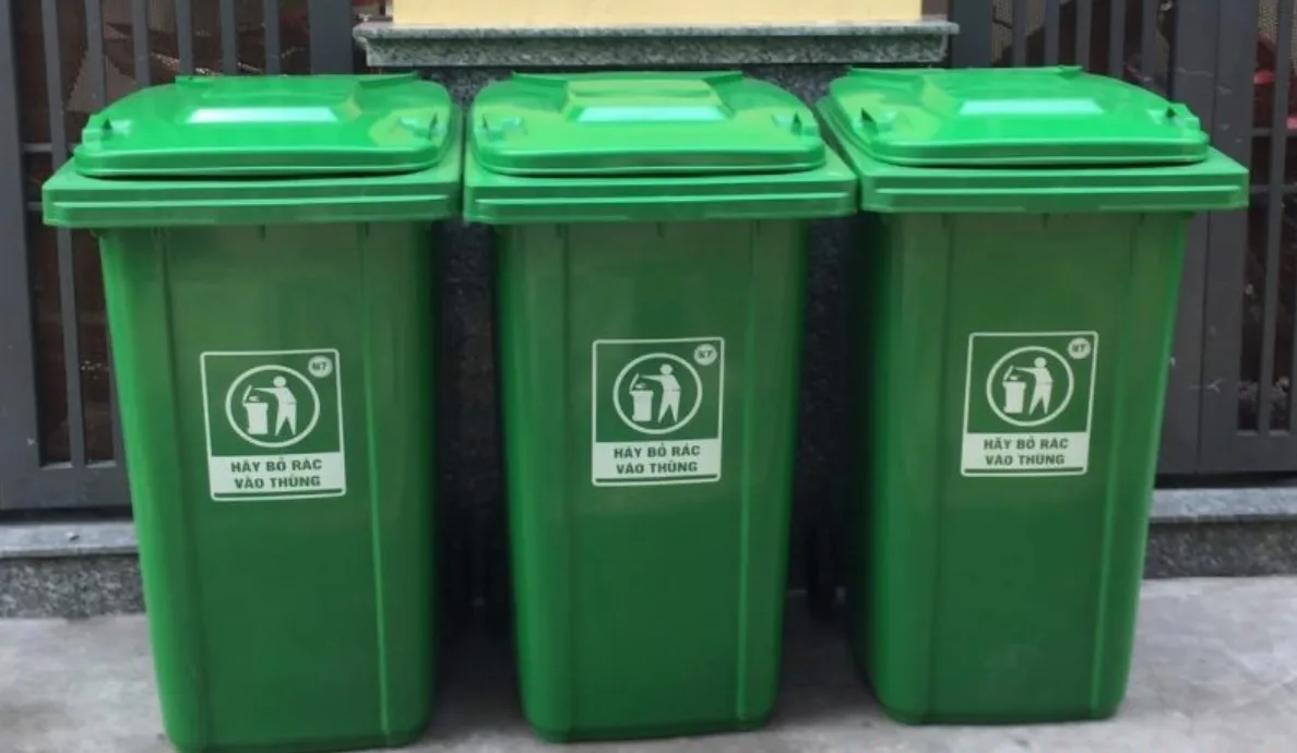 Những khu vực nên bố trí thùng rác công cộng